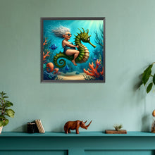 Load image into Gallery viewer, Diamond Painting - Full Round - Funny old lady (30*30CM)