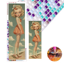 Load image into Gallery viewer, Diamond Painting - Full Round - Blonde doll girl (30*90CM)