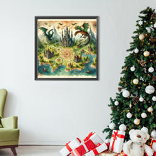 Load image into Gallery viewer, Diamond Painting - Full Round - Dinosaur (40*40CM)