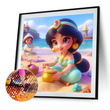 Load image into Gallery viewer, Diamond Painting - Full Round - Disney princess Jasmine (40*40CM)