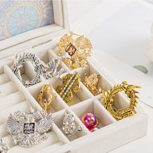 Load image into Gallery viewer, Special Shape Butterfly Diamond Art Organizer Box for Necklaces Earrings Rings