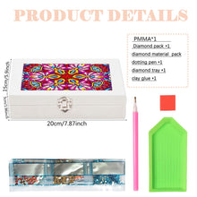 Load image into Gallery viewer, Special Shape Butterfly Diamond Art Organizer Box for Necklaces Earrings Rings