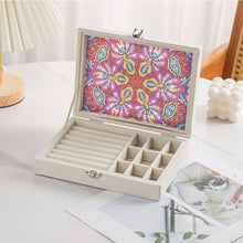 Load image into Gallery viewer, Special Shape Butterfly Diamond Art Organizer Box for Necklaces Earrings Rings