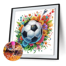 Load image into Gallery viewer, Diamond Painting - Partial Special Shaped - Football (30*30CM)