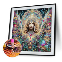 Load image into Gallery viewer, Diamond Painting - Partial Special Shaped - Girl (30*30CM)