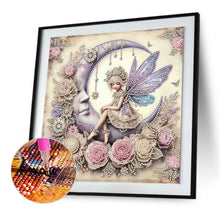 Load image into Gallery viewer, Diamond Painting - Partial Special Shaped - Girl (30*30CM)