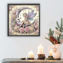 Load image into Gallery viewer, Diamond Painting - Partial Special Shaped - Girl (30*30CM)