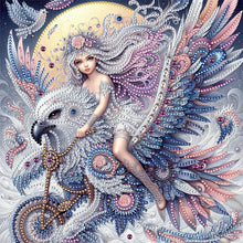 Load image into Gallery viewer, Diamond Painting - Partial Special Shaped - Girl (30*30CM)