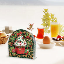 Load image into Gallery viewer, Christmas Acrylic DIY 5D Diamond Art Painting Napkin Holder Set Home Table Decor