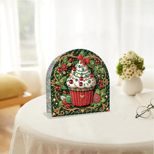 Load image into Gallery viewer, Christmas Acrylic DIY 5D Diamond Art Painting Napkin Holder Set Home Table Decor
