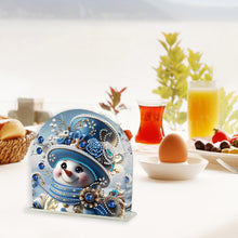 Load image into Gallery viewer, Christmas Acrylic DIY 5D Diamond Art Painting Napkin Holder Set Home Table Decor