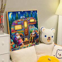 Load image into Gallery viewer, Diamond Painting - Full Round - Old couple in camper (40*40CM)