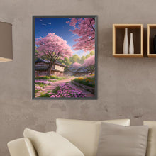 Load image into Gallery viewer, Diamond Painting - Full Round - Cherry blossom street (30*40CM)