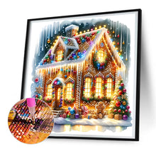Load image into Gallery viewer, Diamond Painting - Full Round - Christmas house (30*30CM)