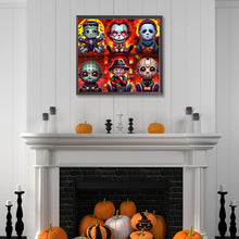 Load image into Gallery viewer, AB Diamond Painting - Full Round - Cartoon horror all-star (50*45CM)