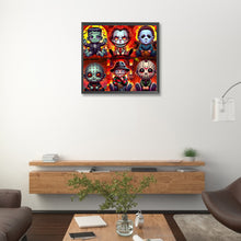 Load image into Gallery viewer, AB Diamond Painting - Full Round - Cartoon horror all-star (50*45CM)