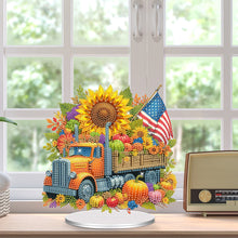 Load image into Gallery viewer, Acrylic Special Shaped Harvest Truck Table Top Diamond Painting Ornament Kits