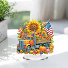 Load image into Gallery viewer, Acrylic Special Shaped Harvest Truck Table Top Diamond Painting Ornament Kits