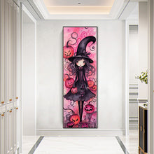 Load image into Gallery viewer, AB Diamond Painting - Full Round - Pumpkin witch (30*90CM)