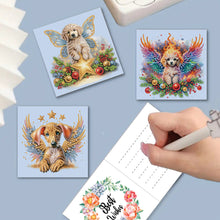 Load image into Gallery viewer, 6Pcs Ballet Animals Faith Diamond Birthday Blessing Card for Friend Family Lover