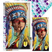 Load image into Gallery viewer, Diamond Painting - Full Round - Indian (45*85CM)