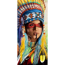 Load image into Gallery viewer, Diamond Painting - Full Round - Indian (45*85CM)