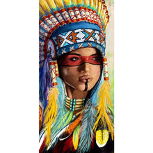 Load image into Gallery viewer, Diamond Painting - Full Round - Indian (45*85CM)