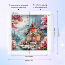 Load image into Gallery viewer, Diamond Painting - Partial Special Shaped - Village house (30*30CM)