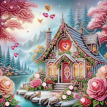 Load image into Gallery viewer, Diamond Painting - Partial Special Shaped - Village house (30*30CM)
