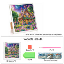 Load image into Gallery viewer, Diamond Painting - Partial Special Shaped - Village house (30*30CM)