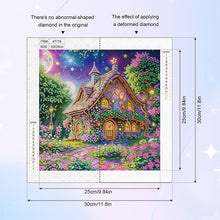 Load image into Gallery viewer, Diamond Painting - Partial Special Shaped - Village house (30*30CM)