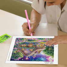 Load image into Gallery viewer, Diamond Painting - Partial Special Shaped - Village house (30*30CM)
