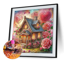 Load image into Gallery viewer, Diamond Painting - Partial Special Shaped - Village house (30*30CM)