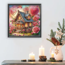 Load image into Gallery viewer, Diamond Painting - Partial Special Shaped - Village house (30*30CM)
