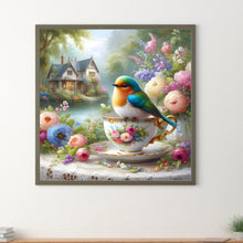 Load image into Gallery viewer, Diamond Painting - Full Round - Garden bird (30*30CM)