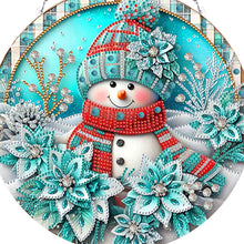 Load image into Gallery viewer, Christmas Diamond Art Hanging Pendant Acrylic Diamond Painting Home Decor