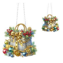 Load image into Gallery viewer, Christmas Diamond Art Hanging Pendant Acrylic Diamond Painting Home Decor