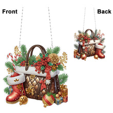 Load image into Gallery viewer, Christmas Diamond Art Hanging Pendant Acrylic Diamond Painting Home Decor