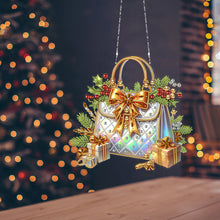 Load image into Gallery viewer, Christmas Diamond Art Hanging Pendant Acrylic Diamond Painting Home Decor