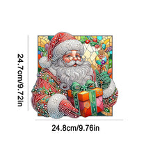 Load image into Gallery viewer, Christmas Diamond Art Hanging Pendant Acrylic Diamond Painting Home Decor
