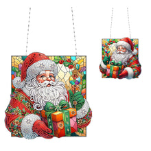 Load image into Gallery viewer, Christmas Diamond Art Hanging Pendant Acrylic Diamond Painting Home Decor