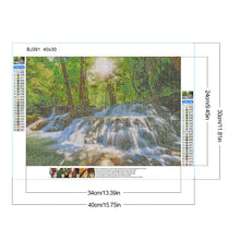 Load image into Gallery viewer, 12pcs Round Diamond Painting Set - Waterfall (40*30CM)