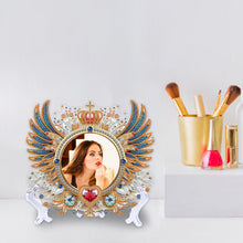 Load image into Gallery viewer, Angel Wing Acrylic Diamond Painting Mirror Kit 5D DIY Diamond Art Tabletop Decor