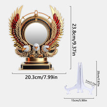 Load image into Gallery viewer, Angel Wing Acrylic Diamond Painting Mirror Kit 5D DIY Diamond Art Tabletop Decor