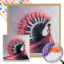 Load image into Gallery viewer, AB Diamond Painting - Full Round - Piano beauty (40*40CM)