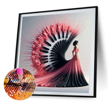 Load image into Gallery viewer, AB Diamond Painting - Full Round - Piano beauty (40*40CM)