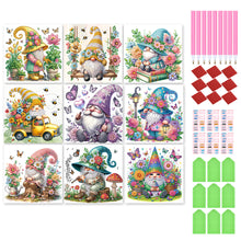Load image into Gallery viewer, 9pcs Partial Special Diamond Painting Set - Goblin aliens (30*30CM)