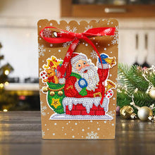 Load image into Gallery viewer, 8pcs Christmas DIY Diamond Painting Gift Bags for Cookies Candy Gifts and Snacks
