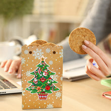 Load image into Gallery viewer, 8pcs Christmas DIY Diamond Painting Gift Bags for Cookies Candy Gifts and Snacks