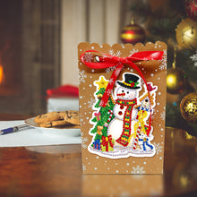 Load image into Gallery viewer, 8pcs Christmas DIY Diamond Painting Gift Bags for Cookies Candy Gifts and Snacks